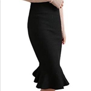 Mermaid fishtail skirt M-L